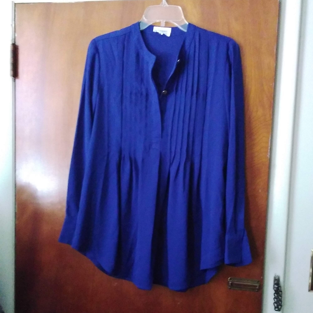 Bloomwell Blue Long Sleeve Shirt Maternity S